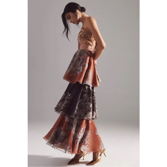 Anthropologie Geisha Designs Martina Floral Dress - Picture 3 of 4